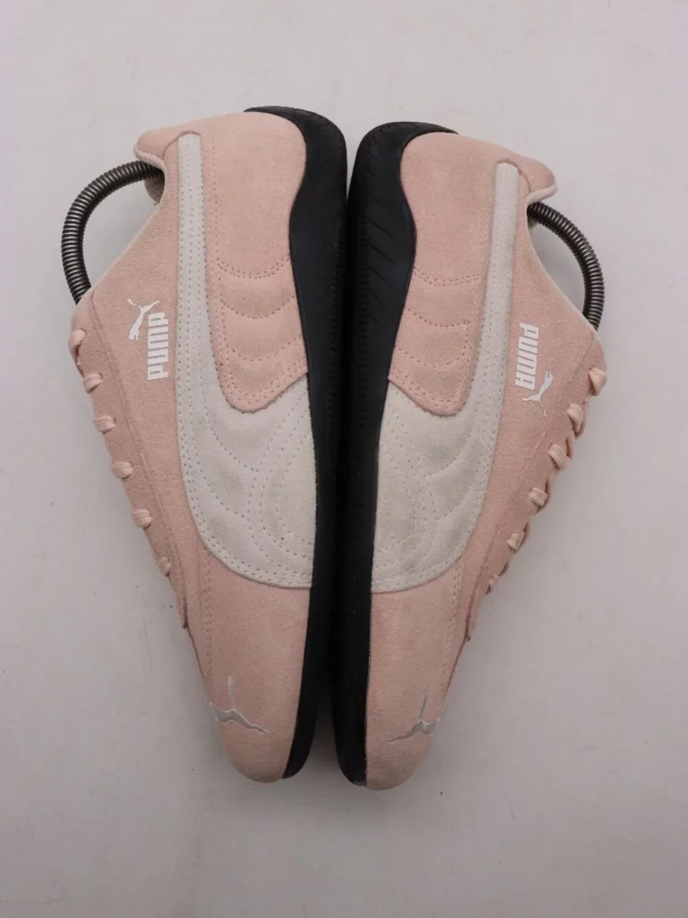 Puma Lifestyle Speedcat Women's Size 10 Suede Pink White Sneakers 381766-03